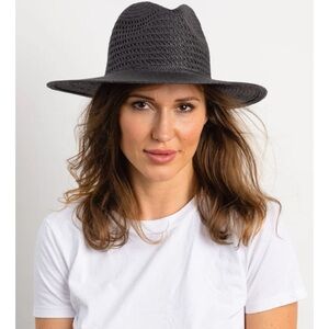 Hat Attack Vented Luxe Packable Hat - Black